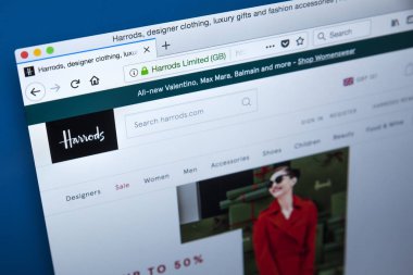 Harrods Web sitesi