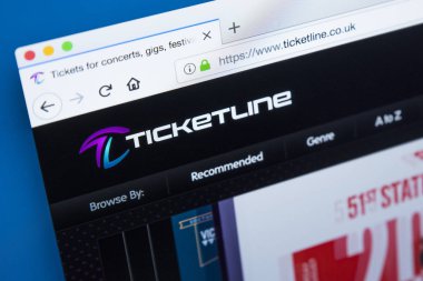 Ticketline Web sitesi