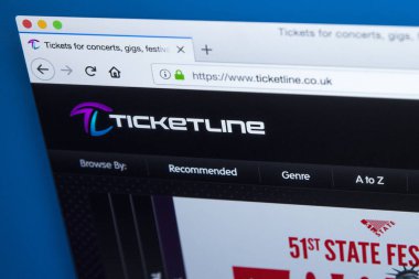 Ticketline Web sitesi