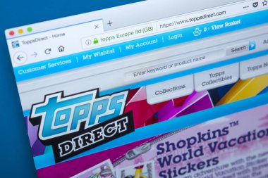 Topps şirket web sitesi