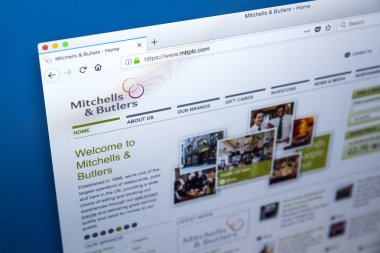 Mitchell'ler ve Butlers plc Web sitesi