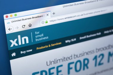 XLN Telekom Ltd web sitesi