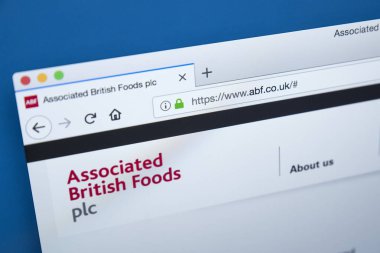 İlişkili İngiliz gıdalar plc Web sitesi