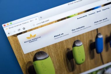 İngiliz Amerikan Tütün Web sitesi