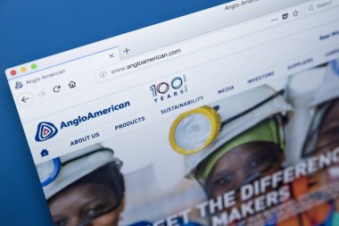Anglo Amerikan plc Web sitesi