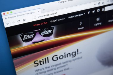 Energizer Piller Web sitesi