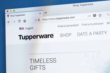 Tupperware şirket web sitesi