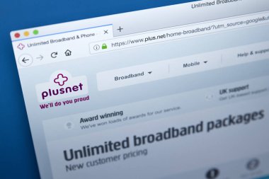 PlusNet Web sitesi