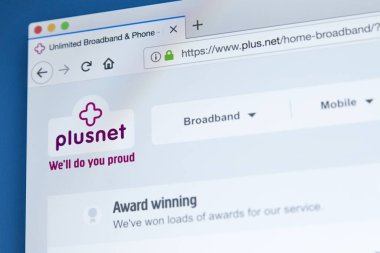 PlusNet Web sitesi