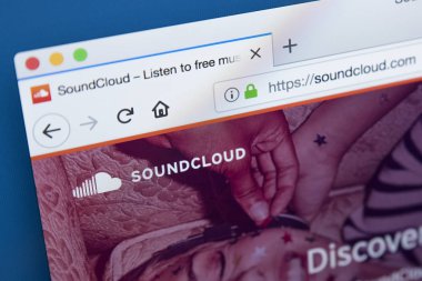 SoundCloud Web sitesi