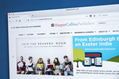 HarperCollins Publishers Web sitesi