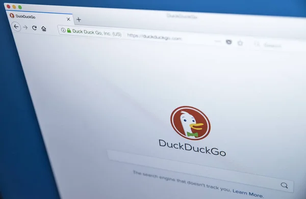 Duckduckgo 検索エンジン — ストック写真