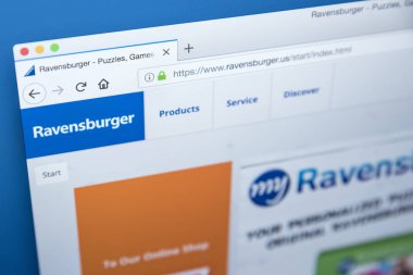 Ravensburger şirket web sitesi