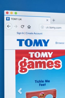 Tomy şirket web sitesi