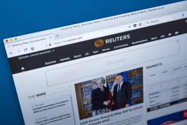Reuters haber ajansı sitesi