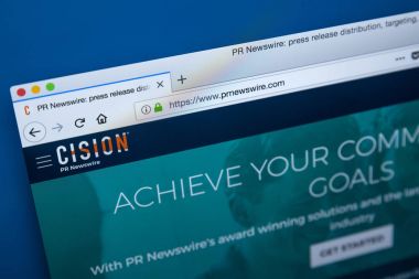 PR Newswire Web sitesi