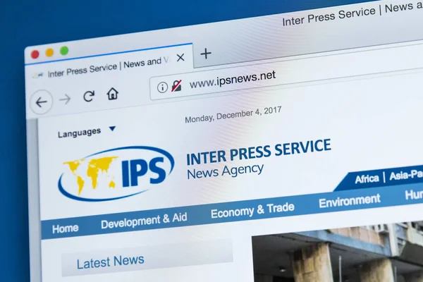 Agencia de Noticias Inter Press Service — Foto de Stock