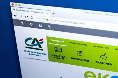 Kredi Agricole Web sitesi