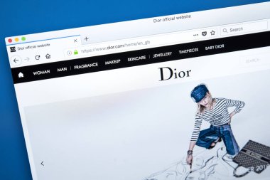 Christian Dior Web sitesi