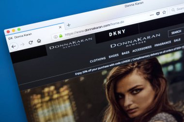 Donna Karan Web sitesi