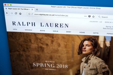 Ralph Lauren Web sitesi