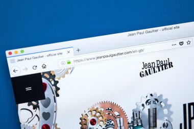 Jean Paul Gaultier Web sitesi