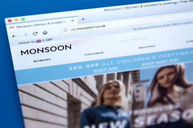 Muson giyim zinciri Web sitesi