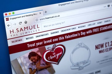 H. Samuel Web sitesi