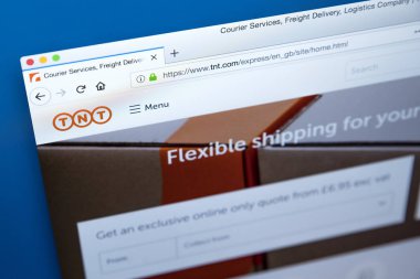 TNT kurye Web sitesi