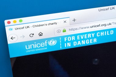 UNICEF Web sitesi