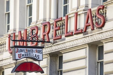 James Smith ve oğulları şemsiye Dükkanı Londra'da