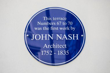 John Nash plak Londra'da