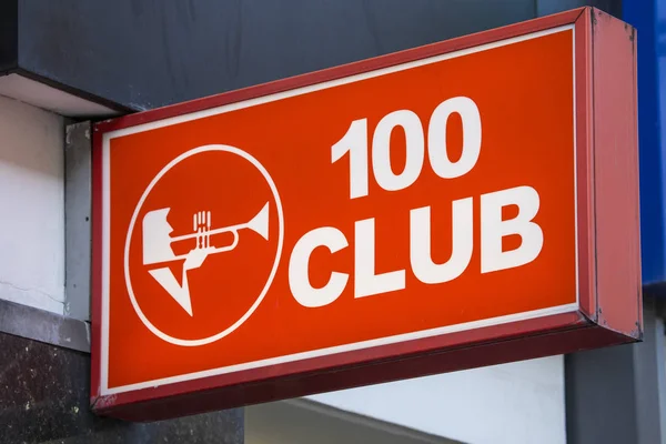 O 100 Club em Londres — Fotografia de Stock