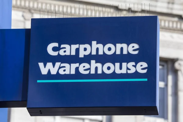 Signo de Carphone Warehouse — Foto de Stock