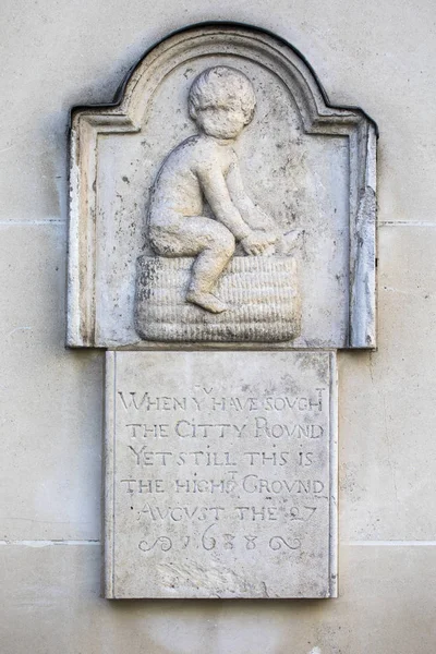 The Panyer Boy of Panyer Alley in London — Stock Photo, Image