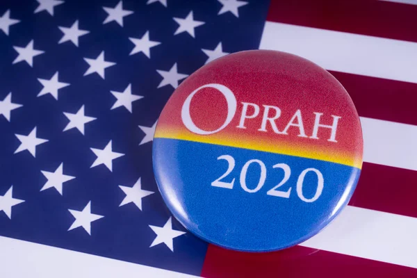 Oprah 2020 Candidato presidenziale — Foto Stock