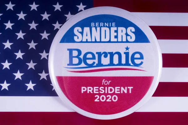 Bernie Sanders 2020 προεδρικός υποψήφιος — Φωτογραφία Αρχείου
