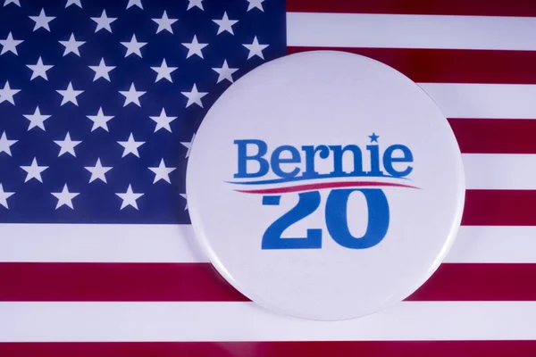 Bernie Sanders 2020 Başkan adayı — Stok fotoğraf