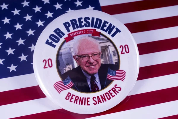 Bernie Sanders 2020 presidentskandidaat — Stockfoto