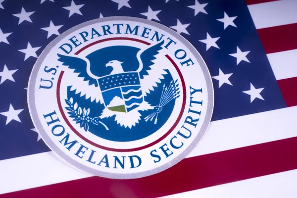 US Department of Homeland Security — Stock Photo, Image