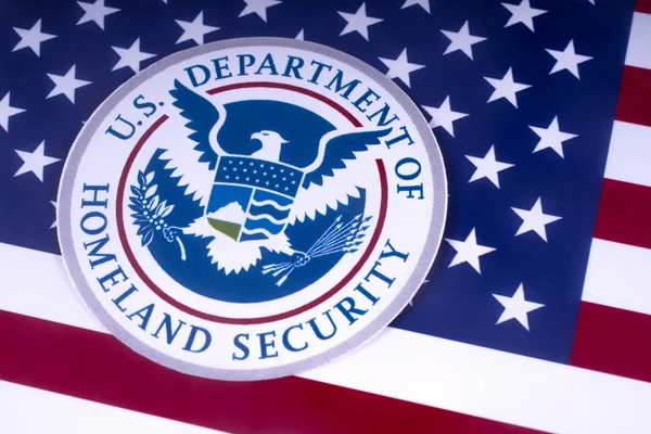 US Department of Homeland Security — Stock Photo, Image