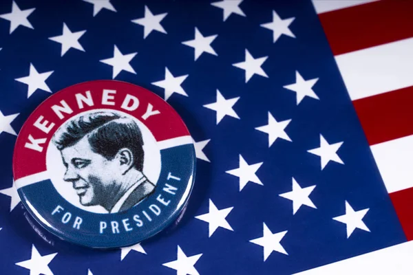 John F Kennedy per il Presidente degli Stati Uniti — Foto Stock