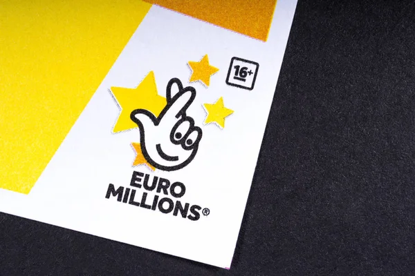 Logo Lotteria Euro Millions — Foto Stock