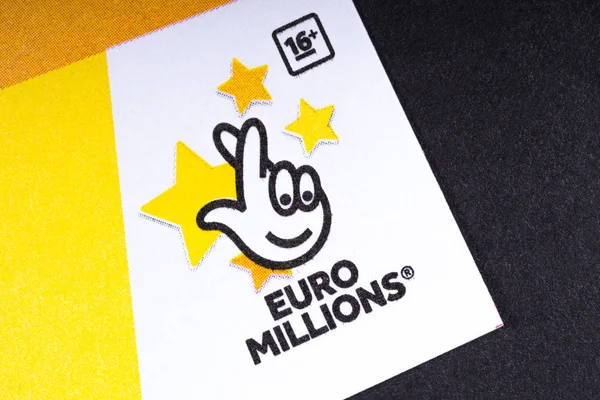 Euro Millions Lotto Logo — Zdjęcie stockowe