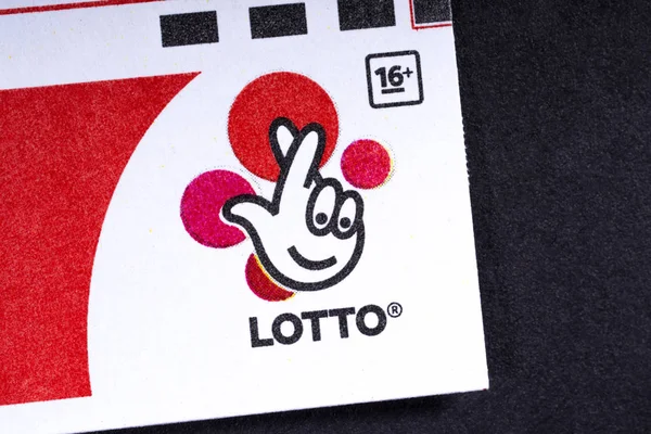 Lotto Loteria Nacional Loteria Logo — Fotografia de Stock