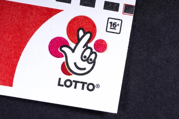Lotto Loteria Nacional Loteria Logo — Fotografia de Stock