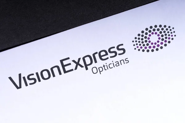 Логотип Vision Express — стоковое фото