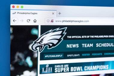 Philadelphia Eagles Web sitesi