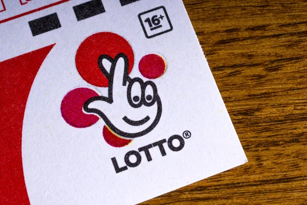 Lotto Loteria Nacional Loteria Logo — Fotografia de Stock