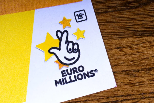 Euro Millions Lottery Logo — Stock Photo, Image